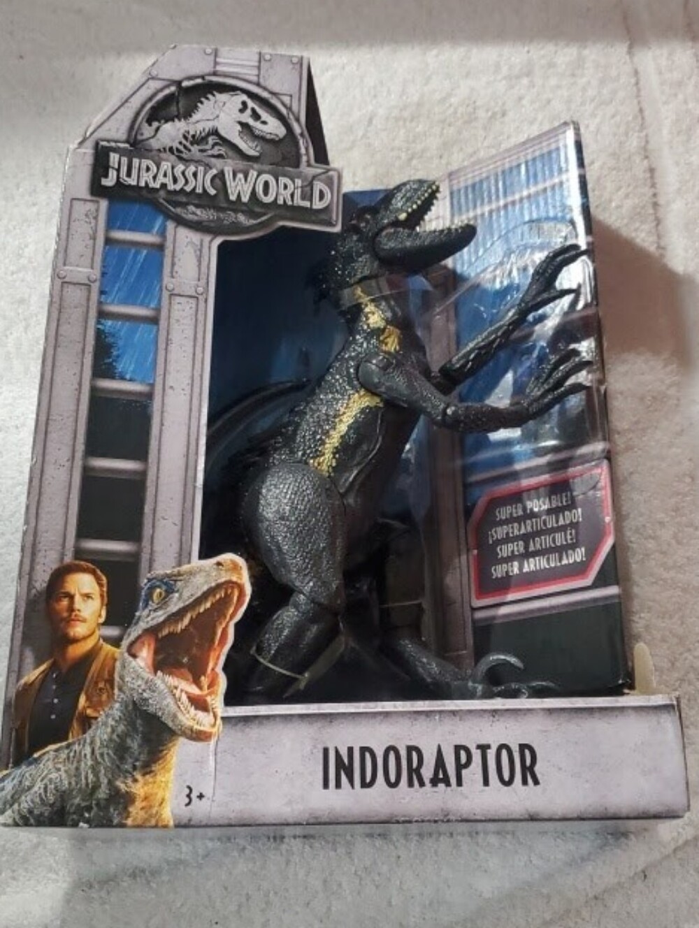 Jurassic World Indoraptor Action Figure - Black